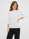 Vero Panda 3/4 Sleeve Top