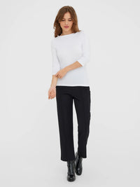 Vero Panda 3/4 Sleeve Top