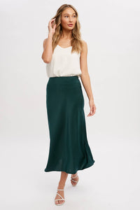 Tyra Satin Skirt