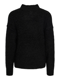 Niko Cropped O-Neck Knit Sweater