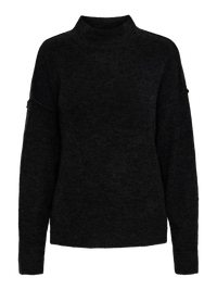 Niko Cropped O-Neck Knit Sweater