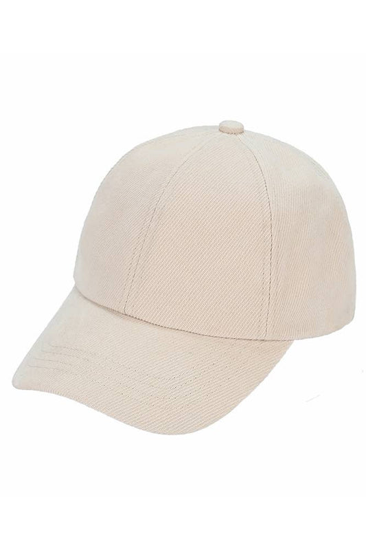 C.C Brushed Twill Baseball Cap