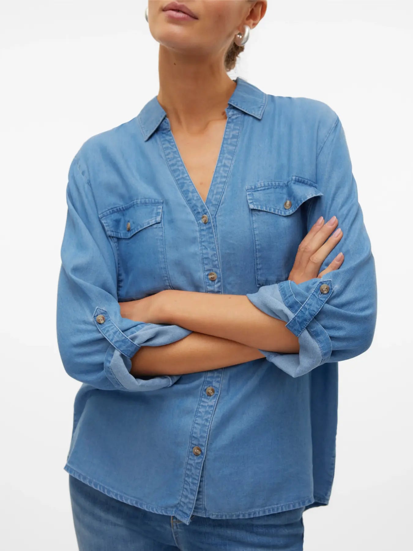 Vero Moda - Bree Tencel Shirt