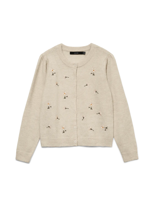Vero Moda - Fiorella Embroidered Cardigan