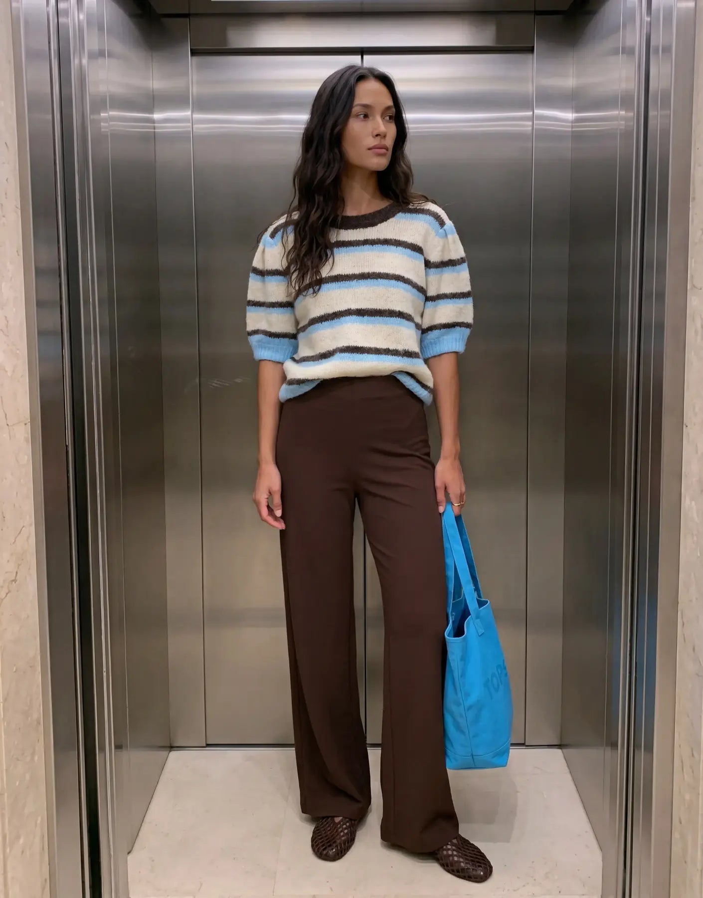 Vero Moda - Berlin Midrise Wide Leg Dress Pants