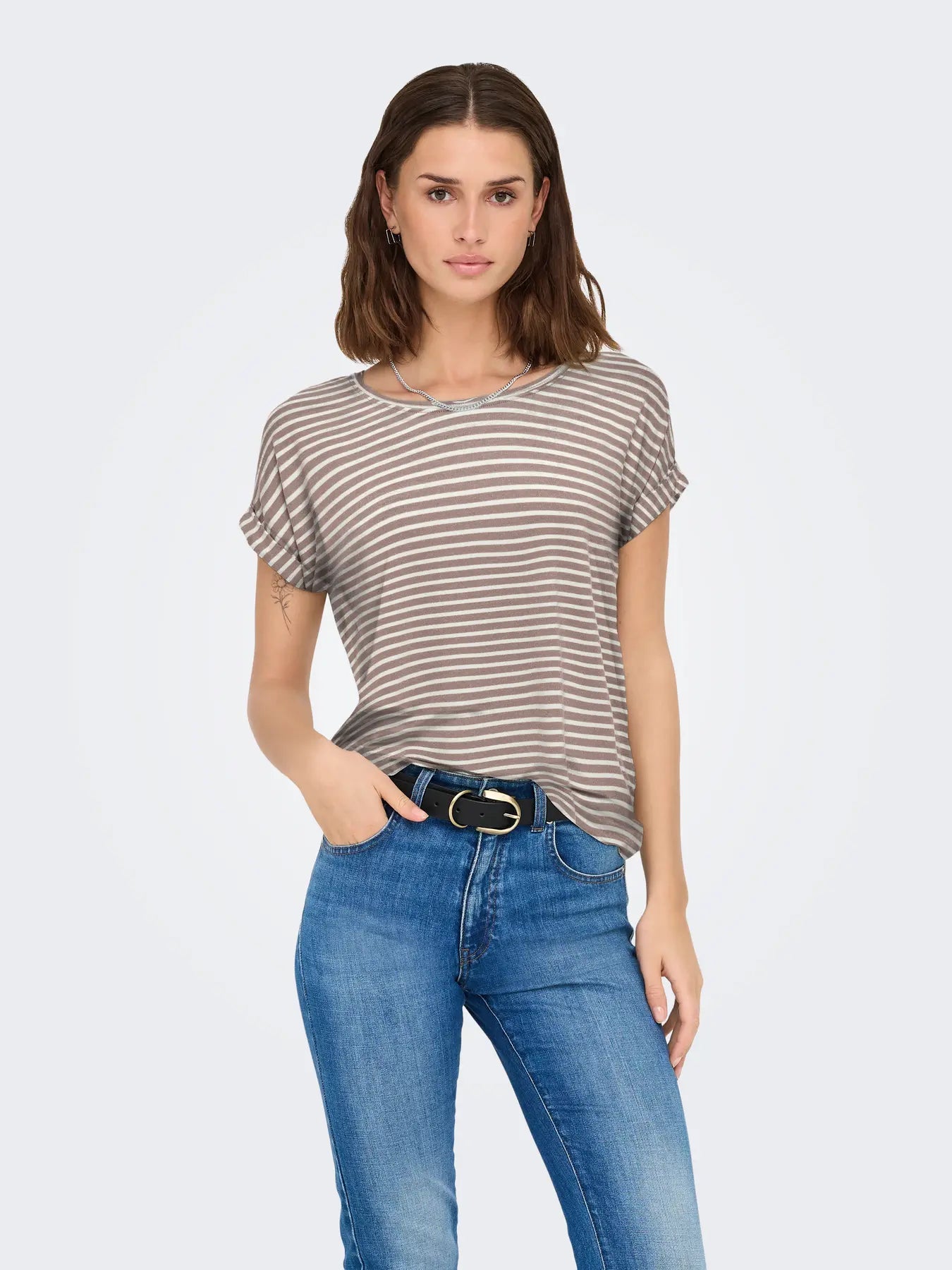 Only- Moster Striped Tee