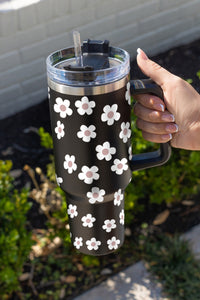 Fall Floral Stainless Steel 40oz Cup