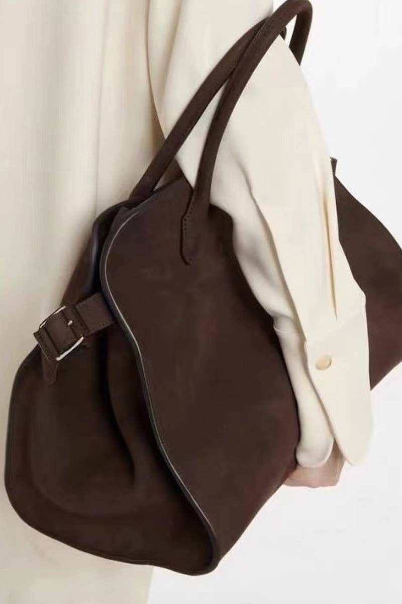 Suede Nubuck Tote Bag