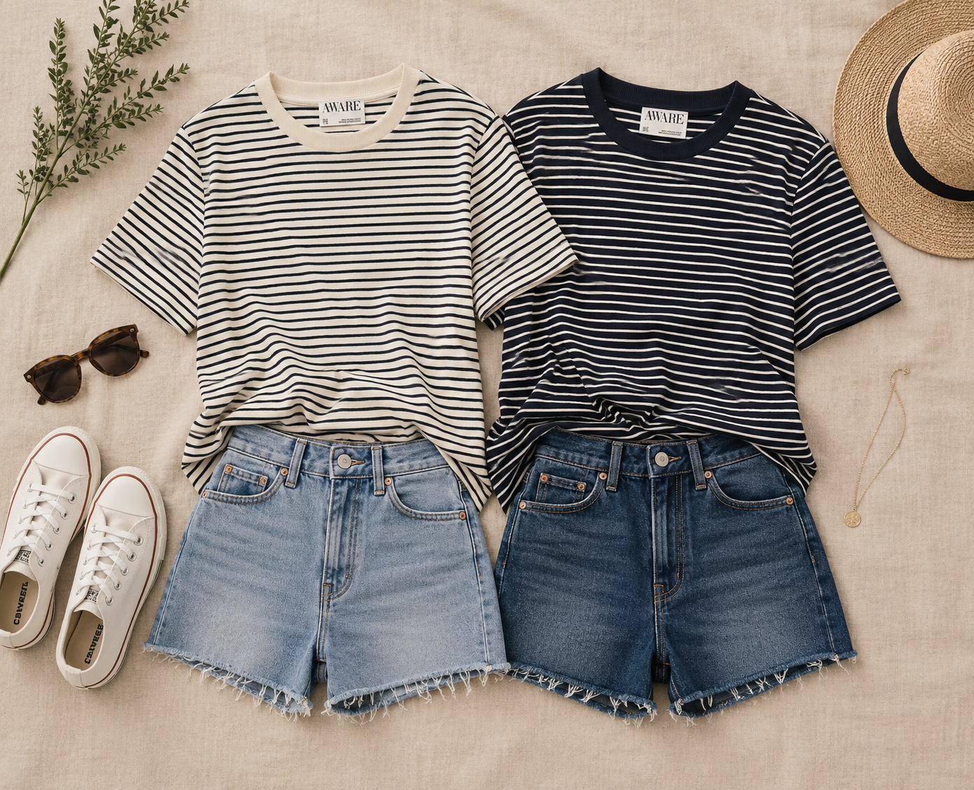 Breton Stripe Essential Tee