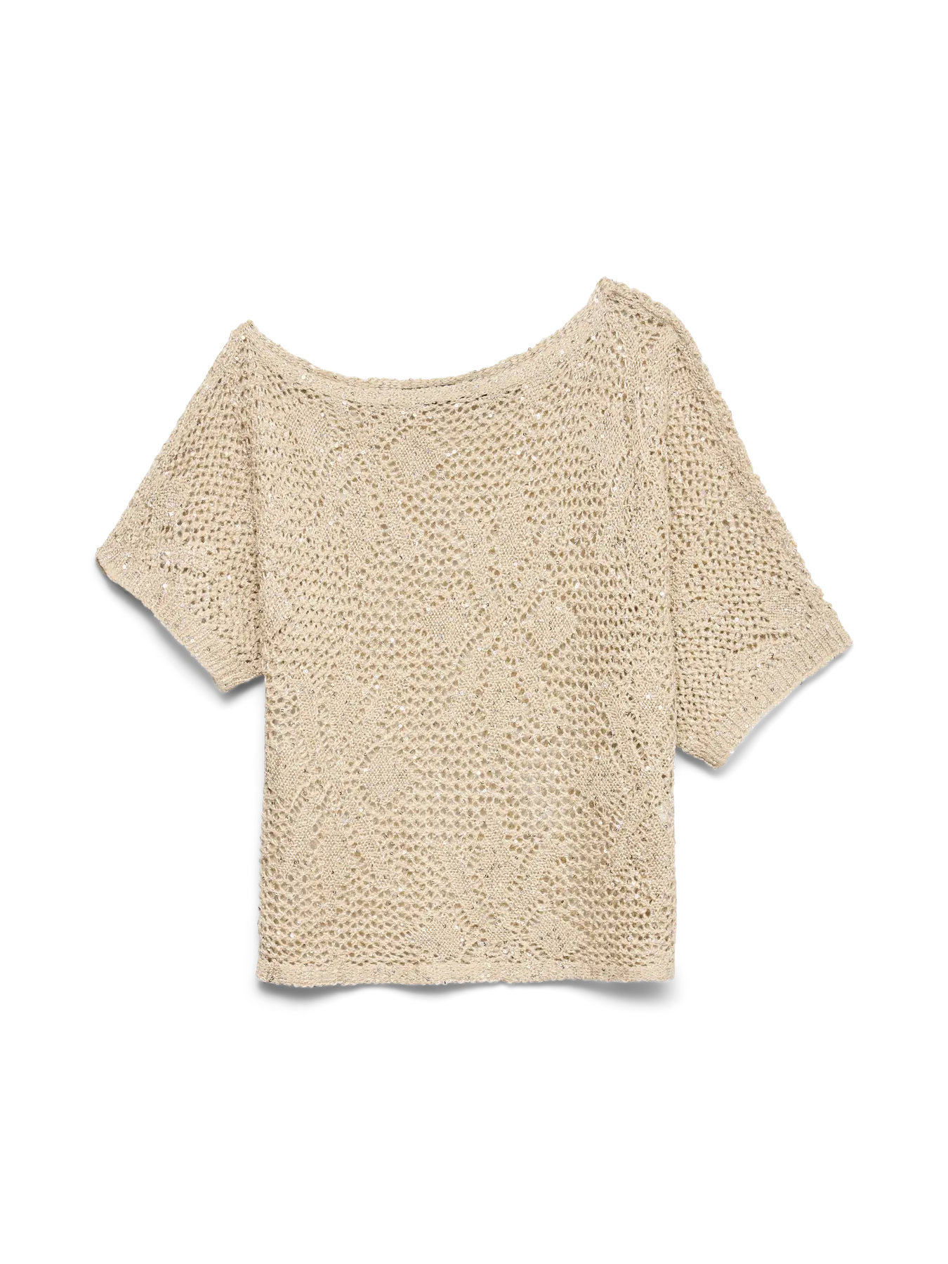 Vero Moda - Leilani Flower 2/4 Off Shoulder Sweater