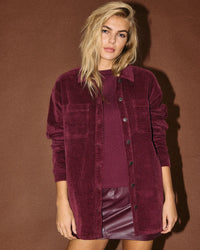 Noisy May- Alva Corduroy Shacket