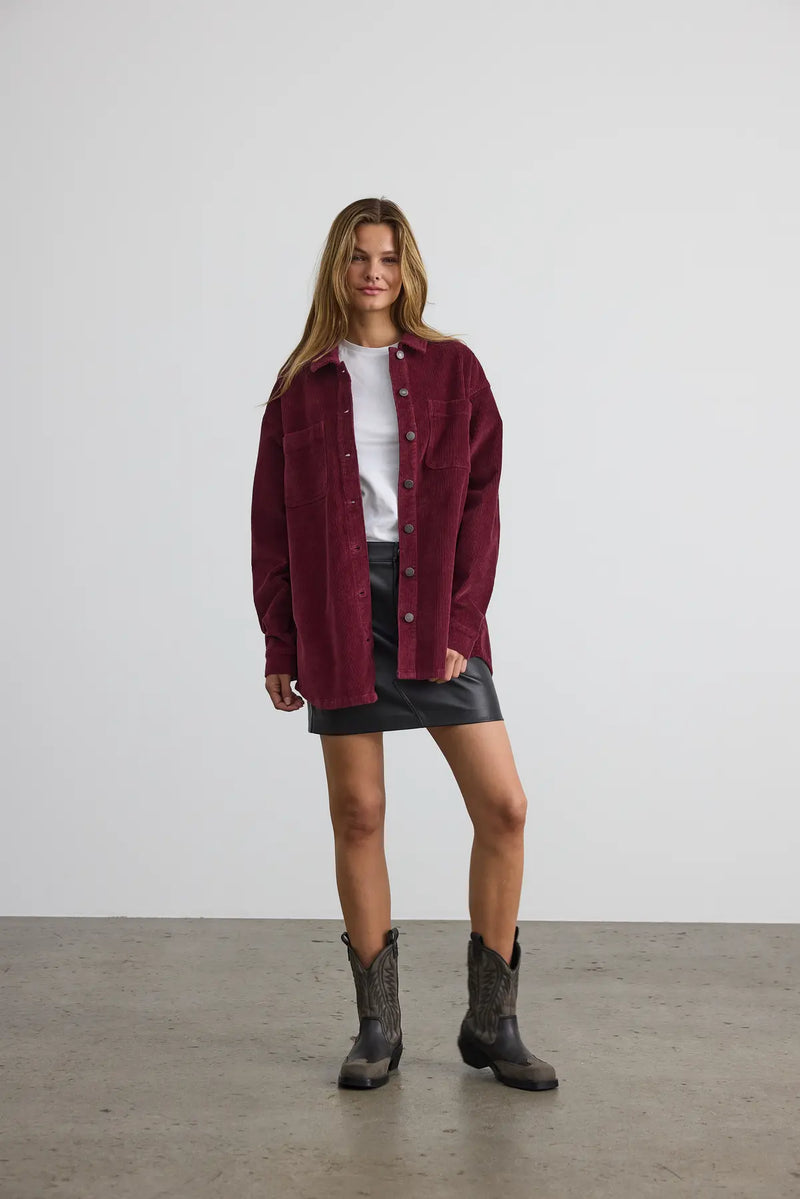 Noisy May- Alva Corduroy Shacket
