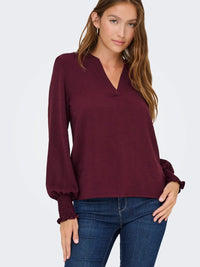 Only Mette V-Neck Blouse