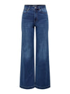 Only Madison Royal High Rise Wide Leg Jeans