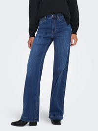 Only Madison Royal High Rise Wide Leg Jeans