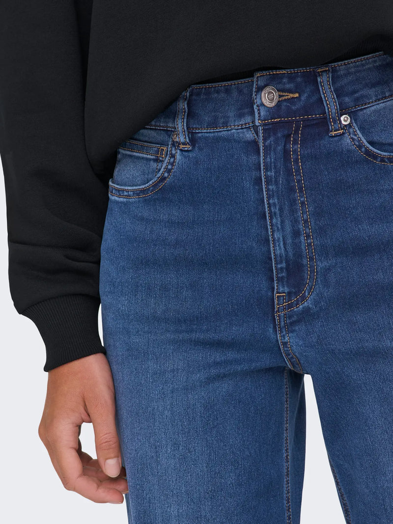 Only Madison Royal High Rise Wide Leg Jeans