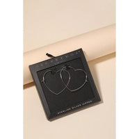 Heart Outline Earring