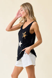 Star Sweater Tank