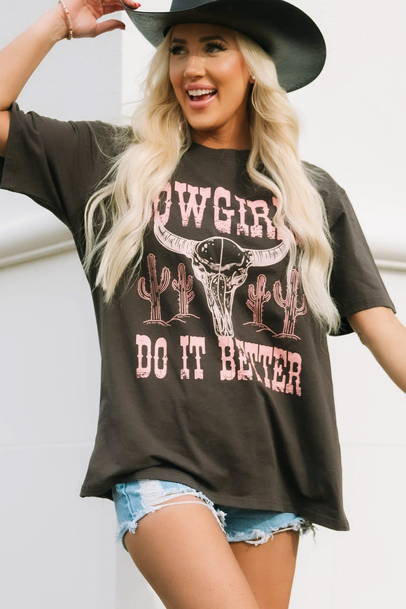 Cowgirls Do it Better Graphic Tee