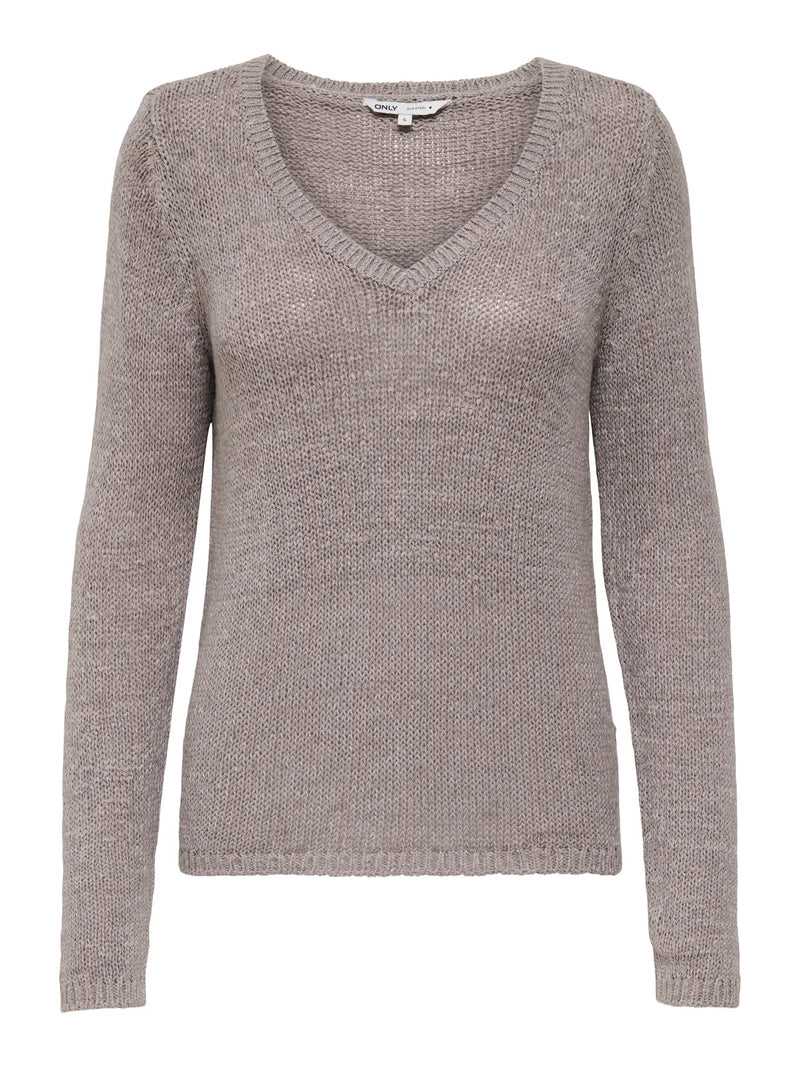 Only Geena L/S V-Neck Sweater