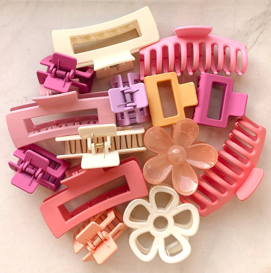 Spring Fling- Hair Claw Clip