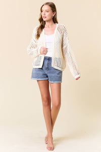Mikayla Crochet Cardigan