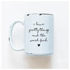 I Love Pretty Things Ceramic Mug