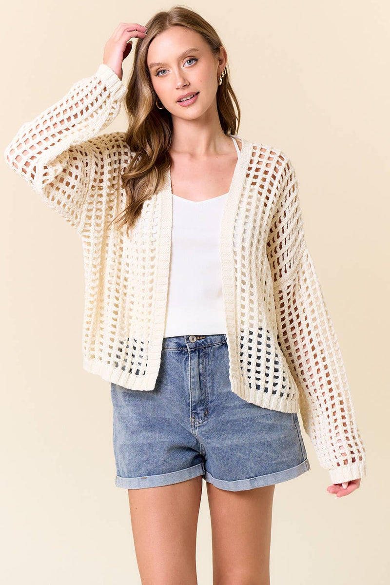 Mikayla Crochet Cardigan