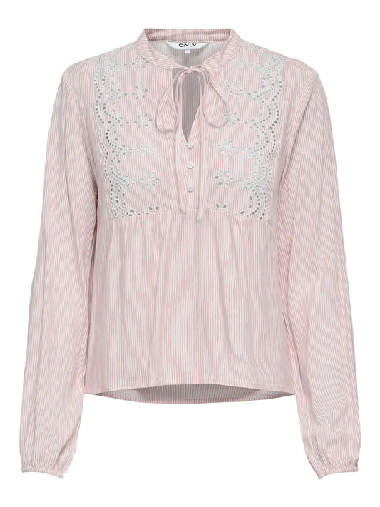 Only - Lennyo Embroidered Blouse