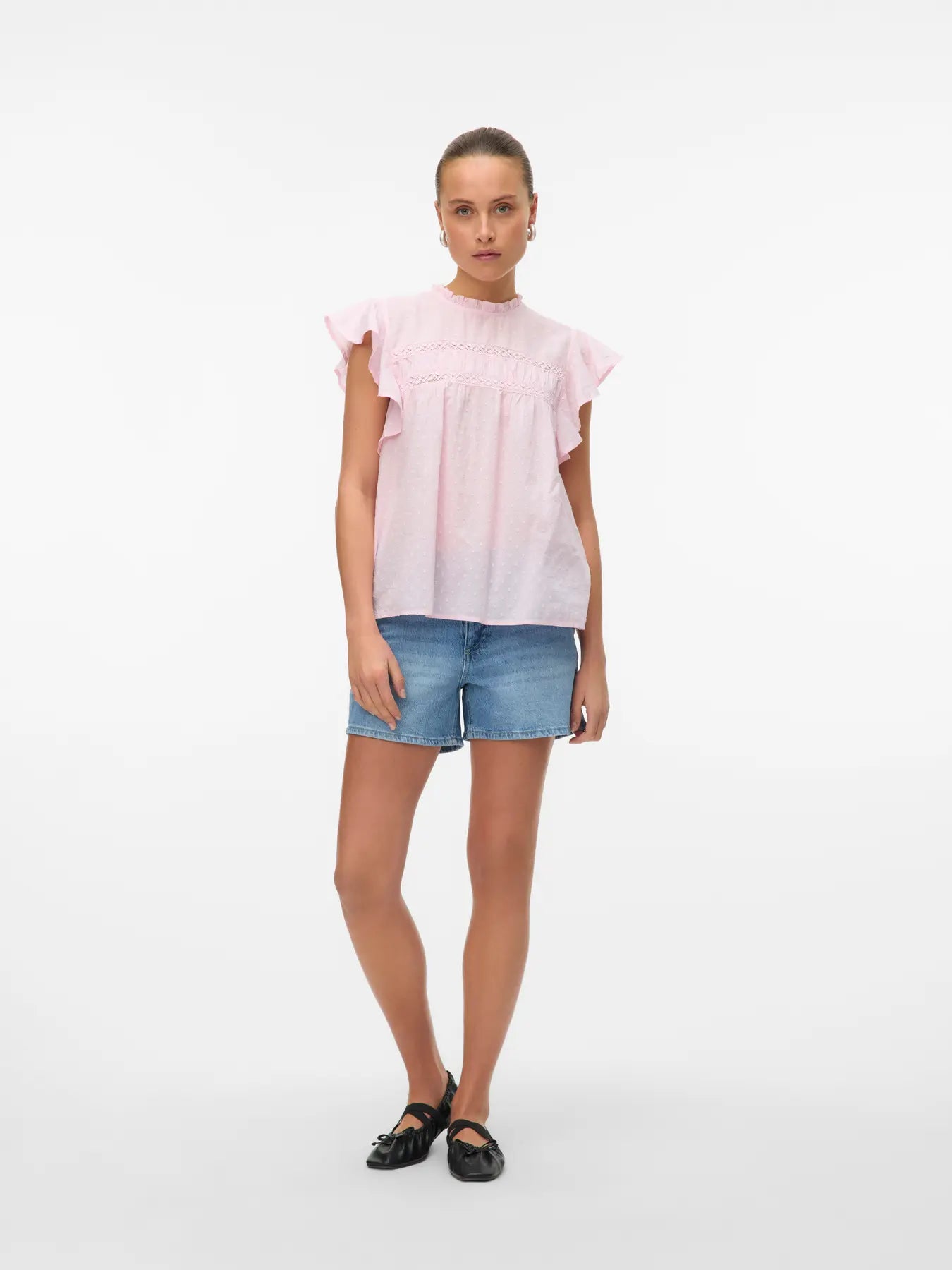 Vero Moda - Tessa Midrise Denim Shorts