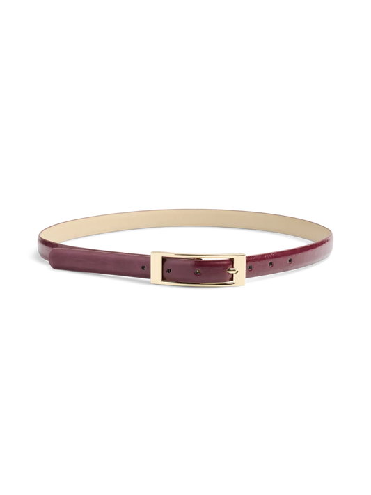 Pieces- Malou Patent Jean Belt
