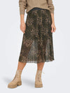 Only Elsa Pleat Mesh Skirt