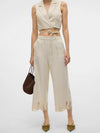 Vero Moda Soffie Midrise Embroidered Culotte Pants