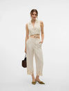 Vero Moda Soffie Midrise Embroidered Culotte Pants