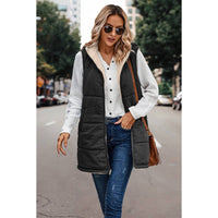 Mellie Faux Fur Zipper Vest