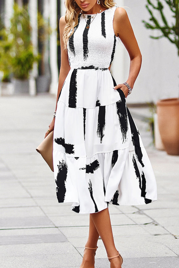 Kikki Cutout Ruched Dress