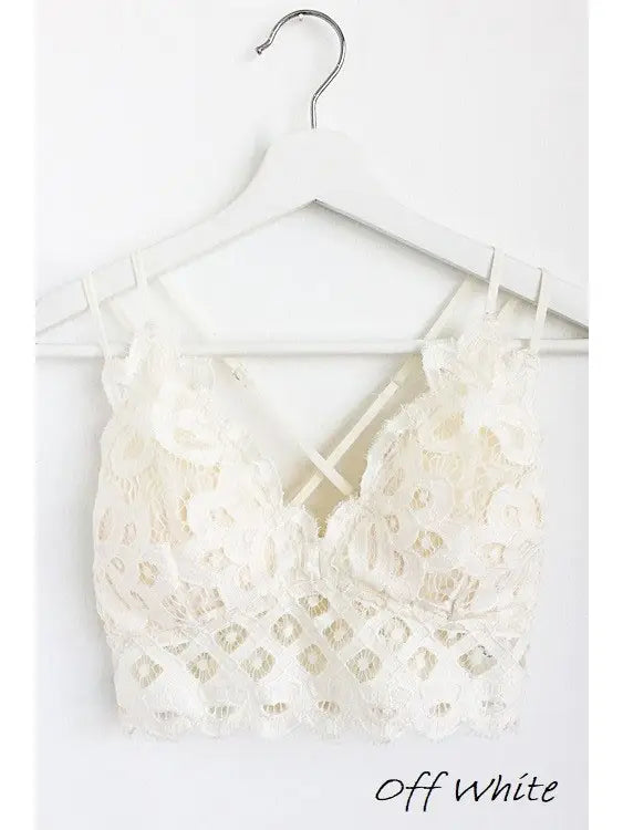 Chantelle Lace Floral Bralette