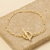 Figaro Toggle Chain Bracelet