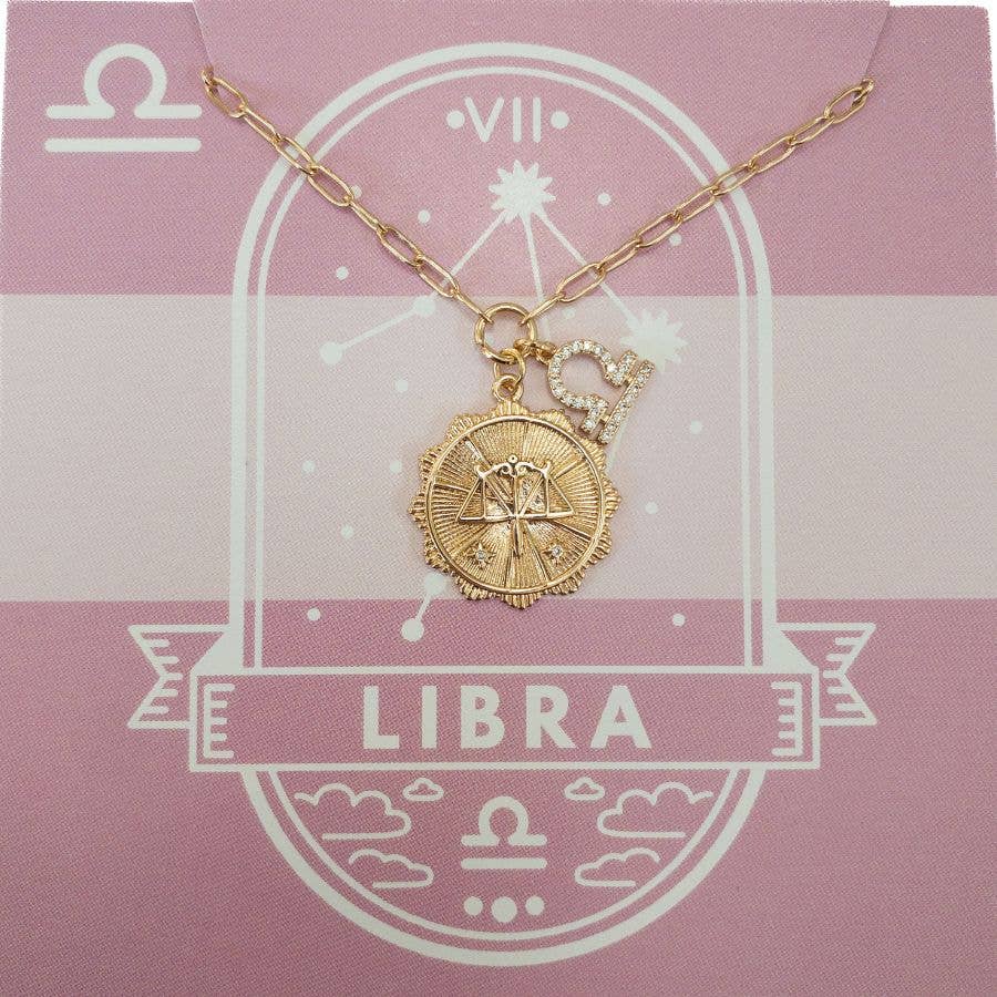 Zodiac Medallion Necklaces