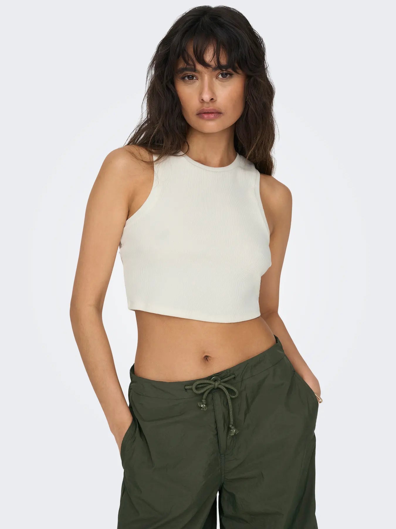 Only - Vilma Cropped Tank Top