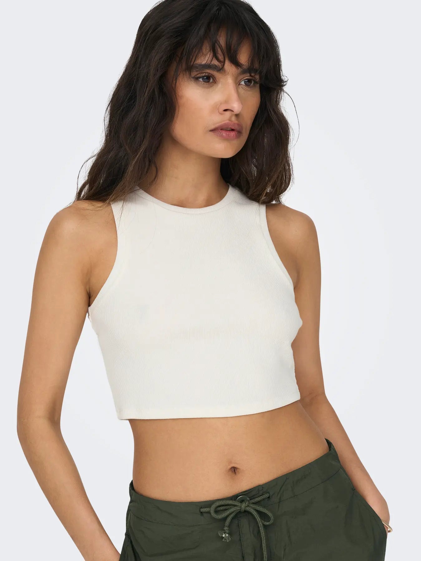 Only - Vilma Cropped Tank Top