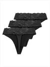 Only Chloe Lace Thong 3 pack
