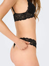 Only Chloe Lace Thong 3 pack