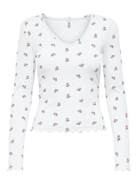 Only Lina V-Neck Top