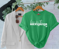 Here for the Shenanigans Tee