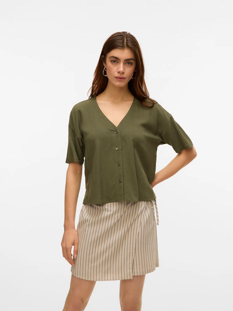Vero Moda - My Milo 2/4 V-neck Blouse