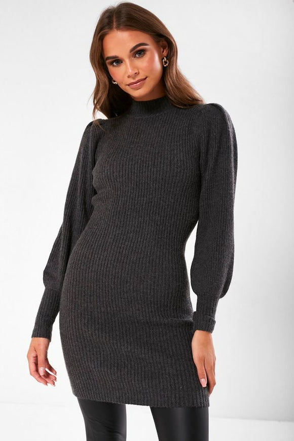 Only Katia Long Sleeve Sweater Dress