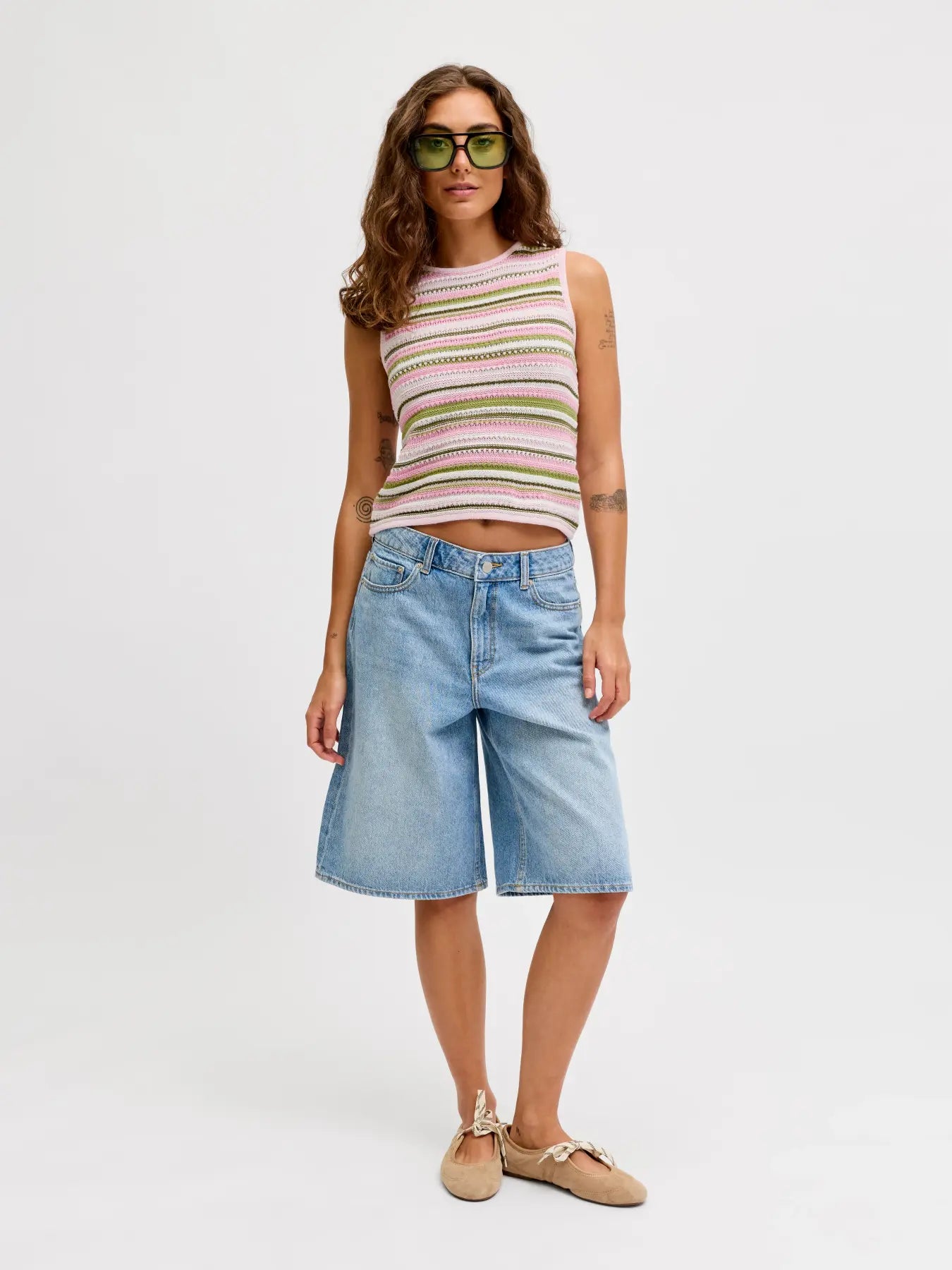 Rory O-Neck Knit Tank Top