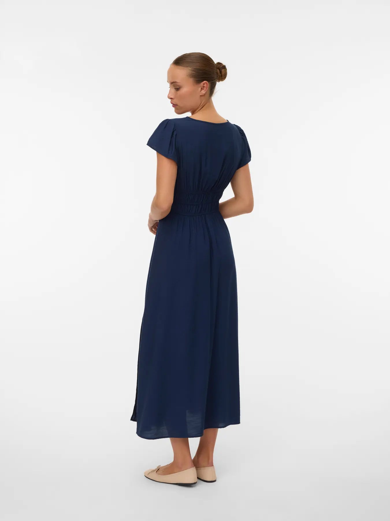 Vero Moda - Nellie V-Neck 7/8 Dress