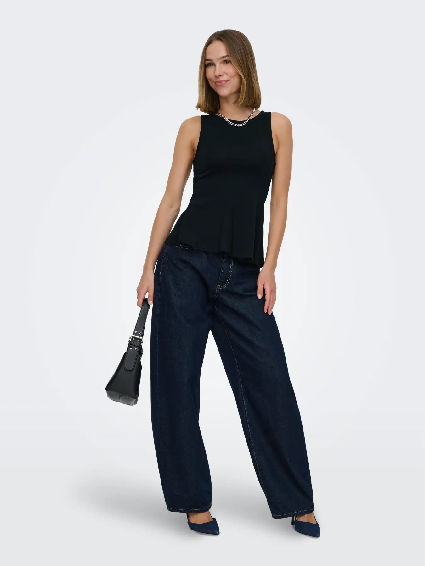 Only - Kiss Peplum Top